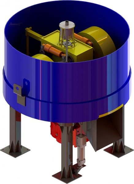 Смеситель литейный чашечный Б1115